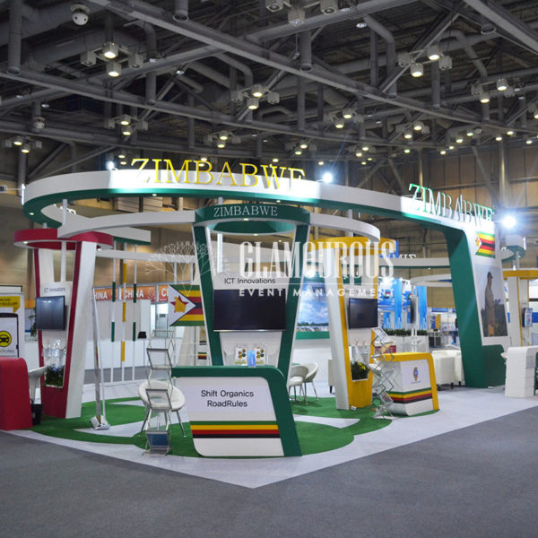 Exhibition Booth Stand Design and Build Pavilion Zimbabwe