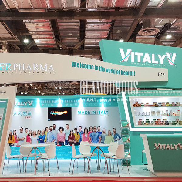 Exhibition Booth Stand Design and Build Vitalyv Italy